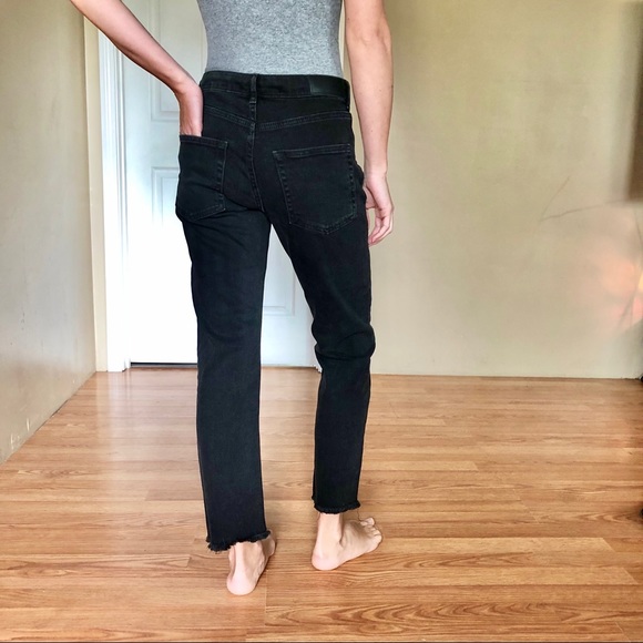 Topshop Black Jeans Size 6 - Picture 2 of 8